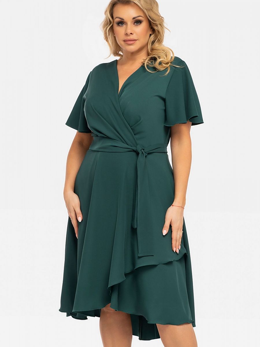 Plus size dress model 190950 Karko-0