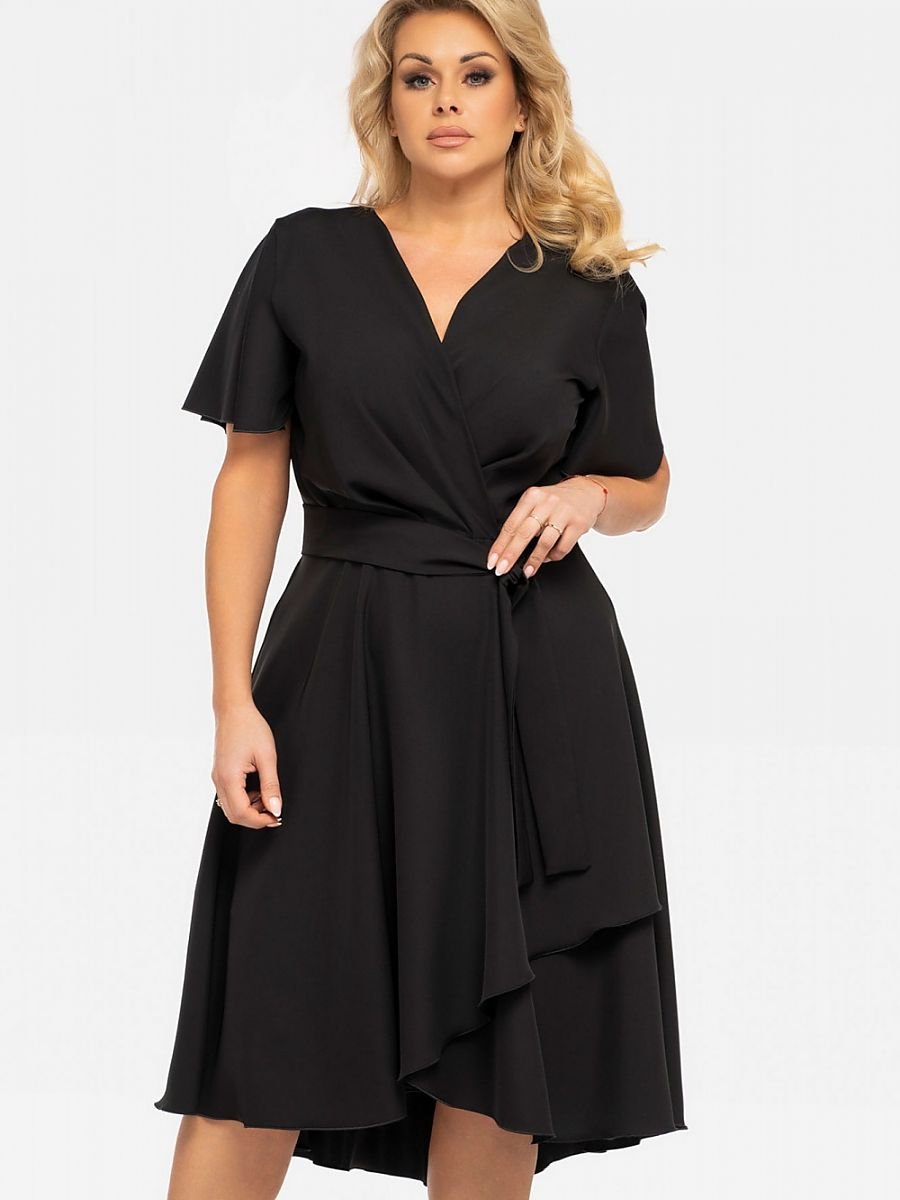 Plus size dress model 190951 Karko-0