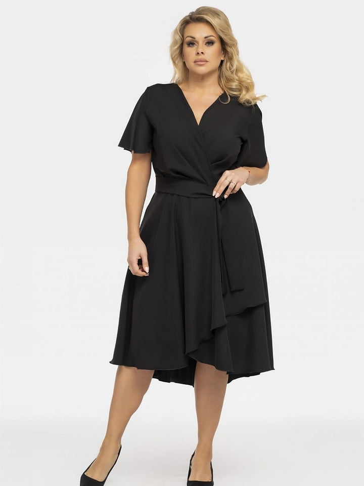 Plus size dress model 190951 Karko-1