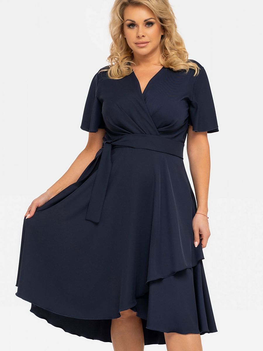 Plus size dress model 190952 Karko-0