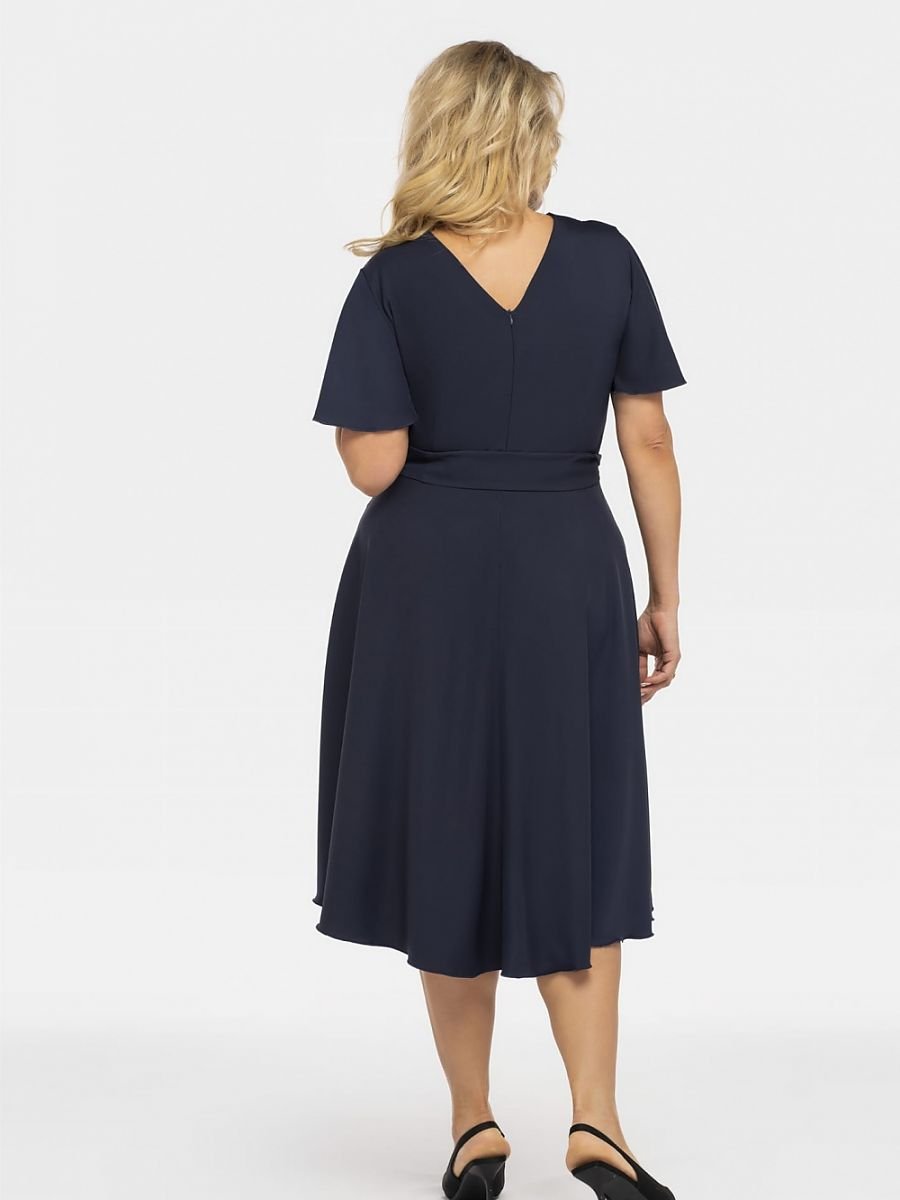 Plus size dress model 190952 Karko-2