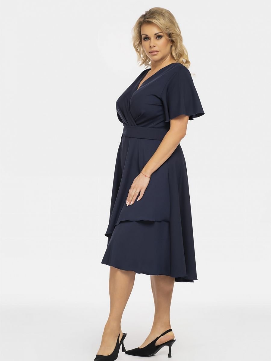 Plus size dress model 190952 Karko-3