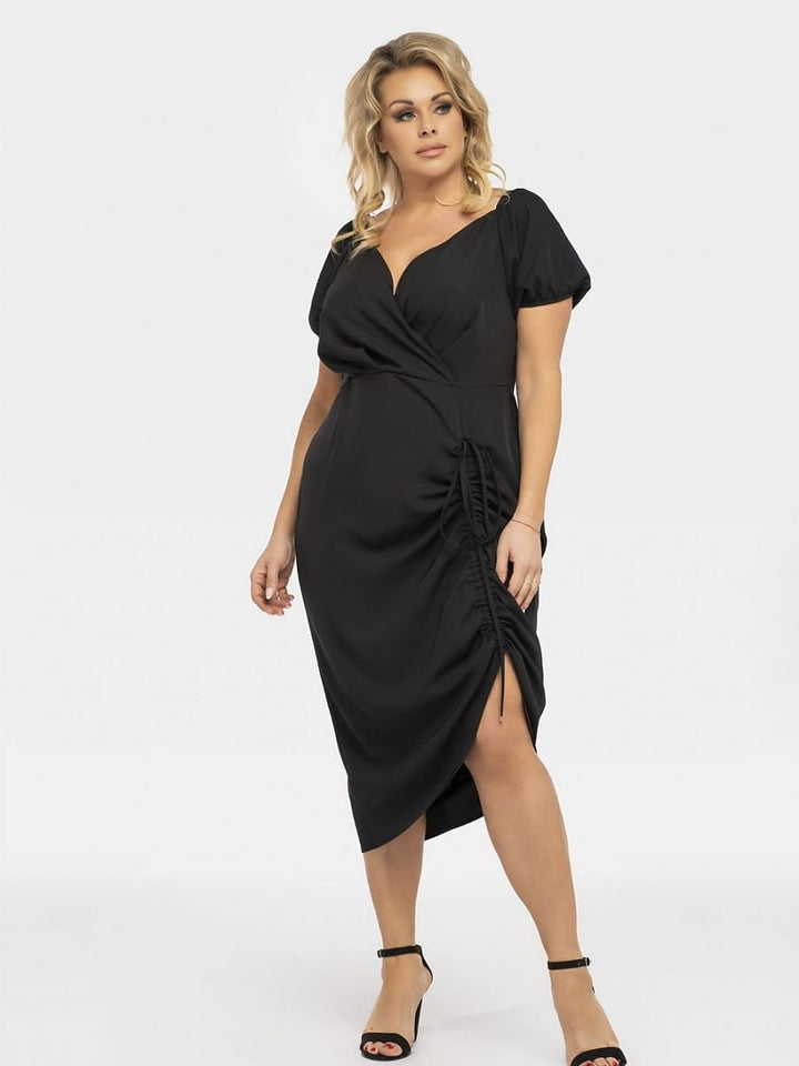 Plus size dress model 190953 Karko-0