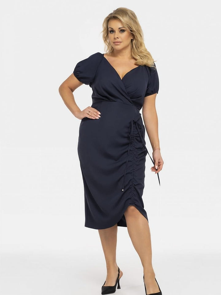 Plus size dress model 190955 Karko-0