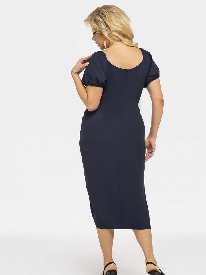 Plus size dress model 190955 Karko-2