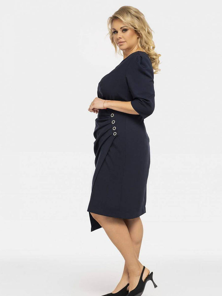 Plus size dress model 190963 Karko