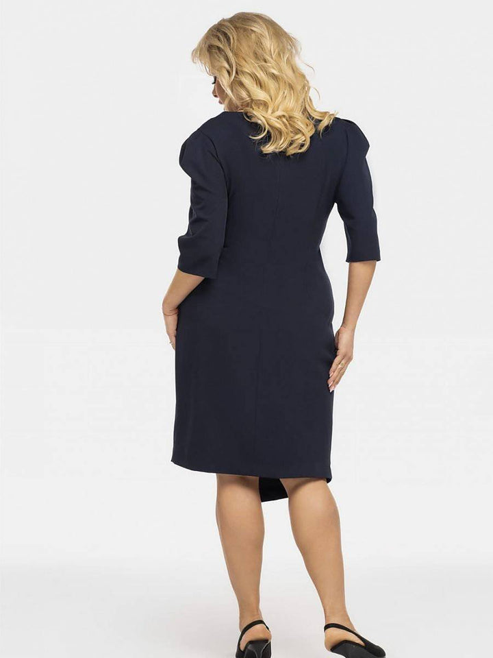 Plus size dress model 190963 Karko