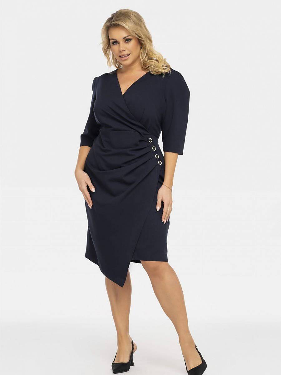 Plus size dress model 190963 Karko