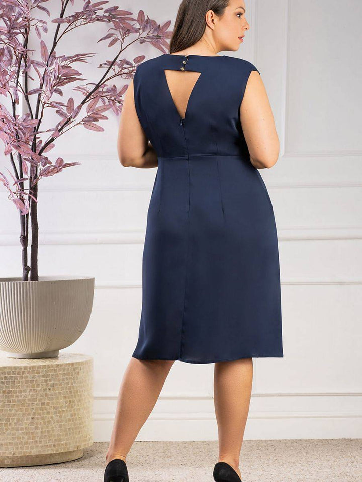 Plus size dress model 190980 Karko