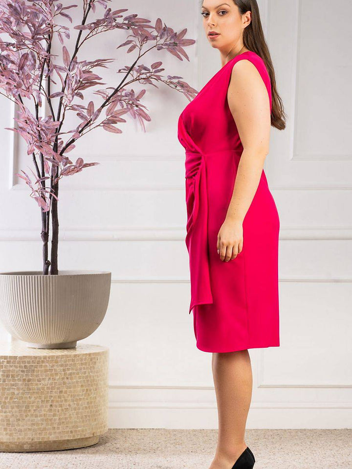 Plus size dress model 190981 Karko-Shangri-La Fashion