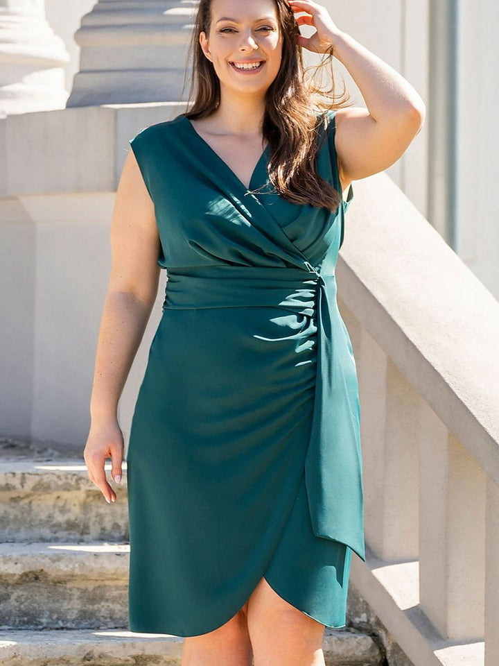 Plus size dress model 190983 Karko-0