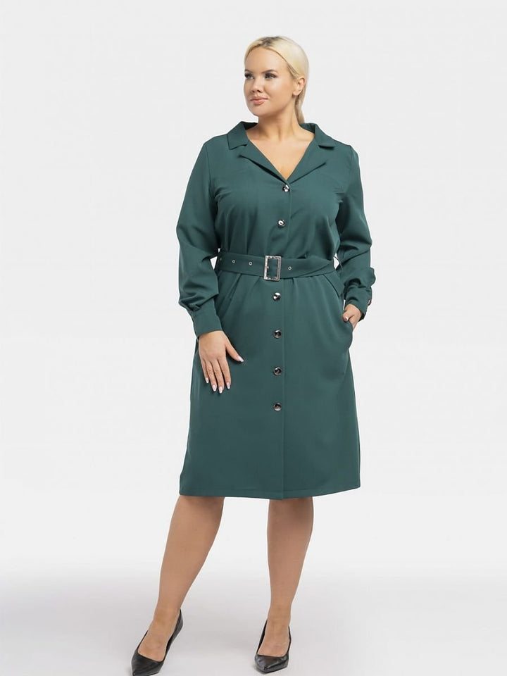 Plus size dress model 193903 Karko-0