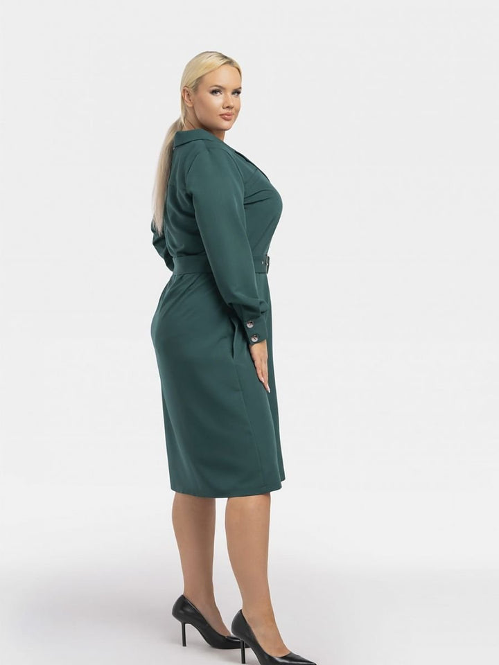 Plus size dress model 193903 Karko-1