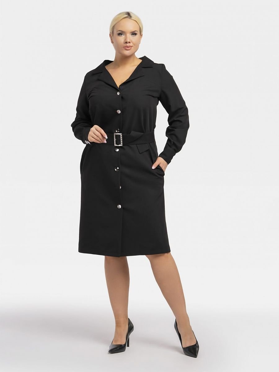 Plus size dress model 193905 Karko-0