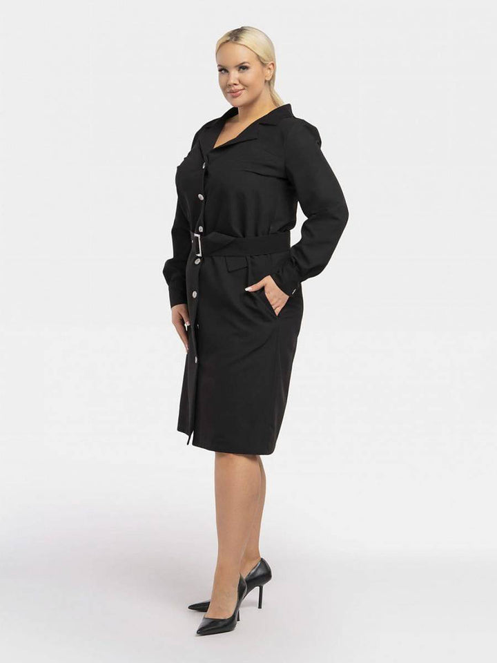 Plus size dress model 193905 Karko-Shangri-La Fashion