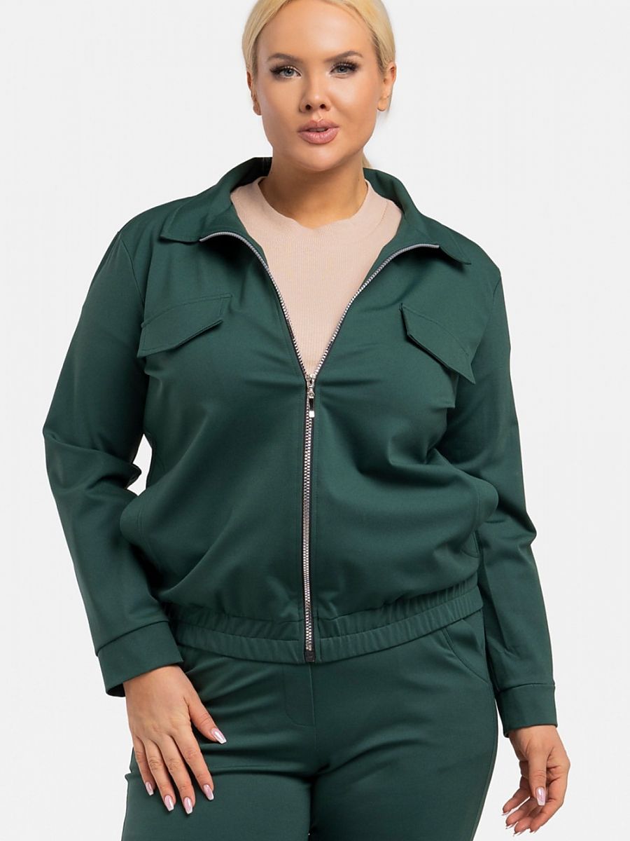 Plus size sweatshirt model 193913 Karko-0