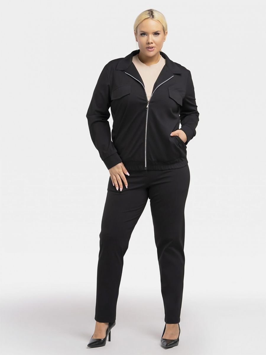 Plus size sweatshirt model 193914 Karko-1