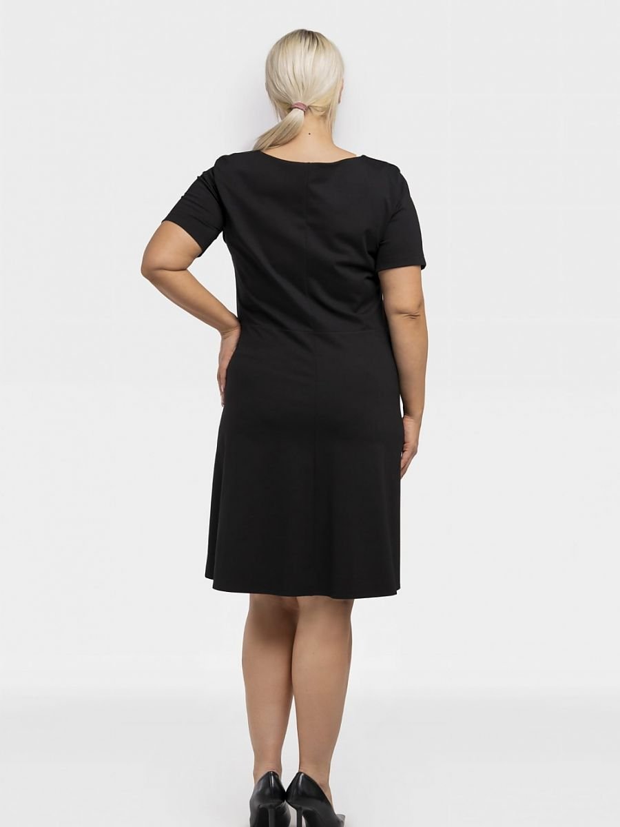 Plus size dress model 195021 Karko-2