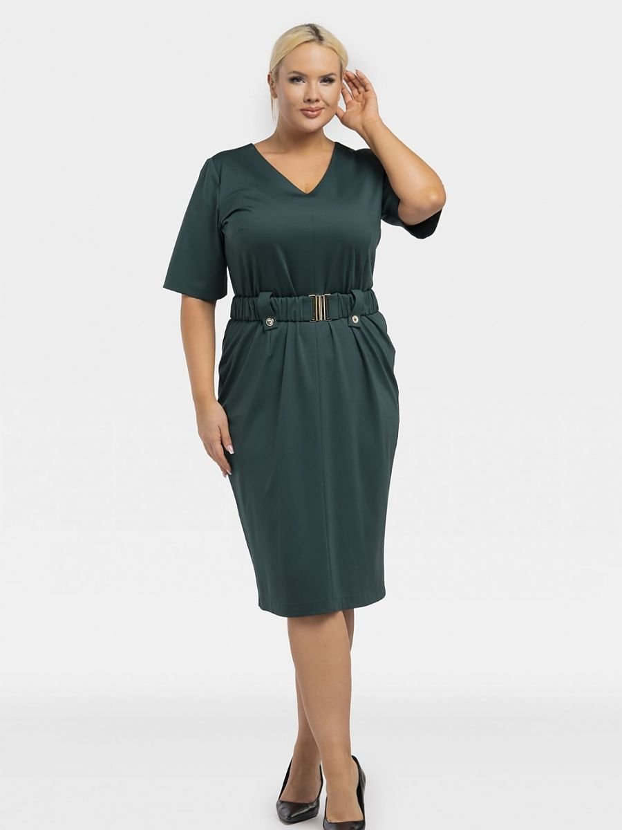 Plus size dress model 195023 Karko-0