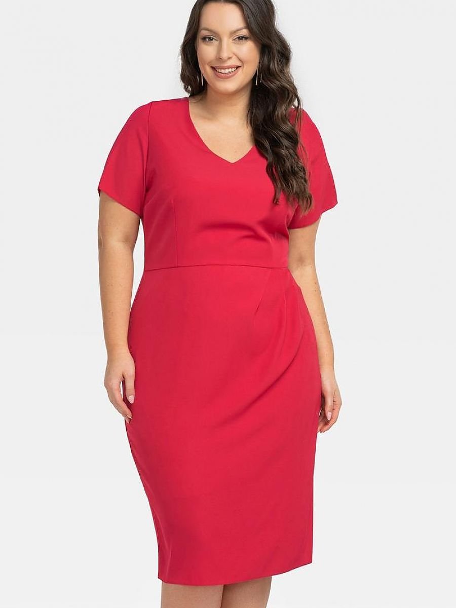 Plus size dress model 196866 Karko-0