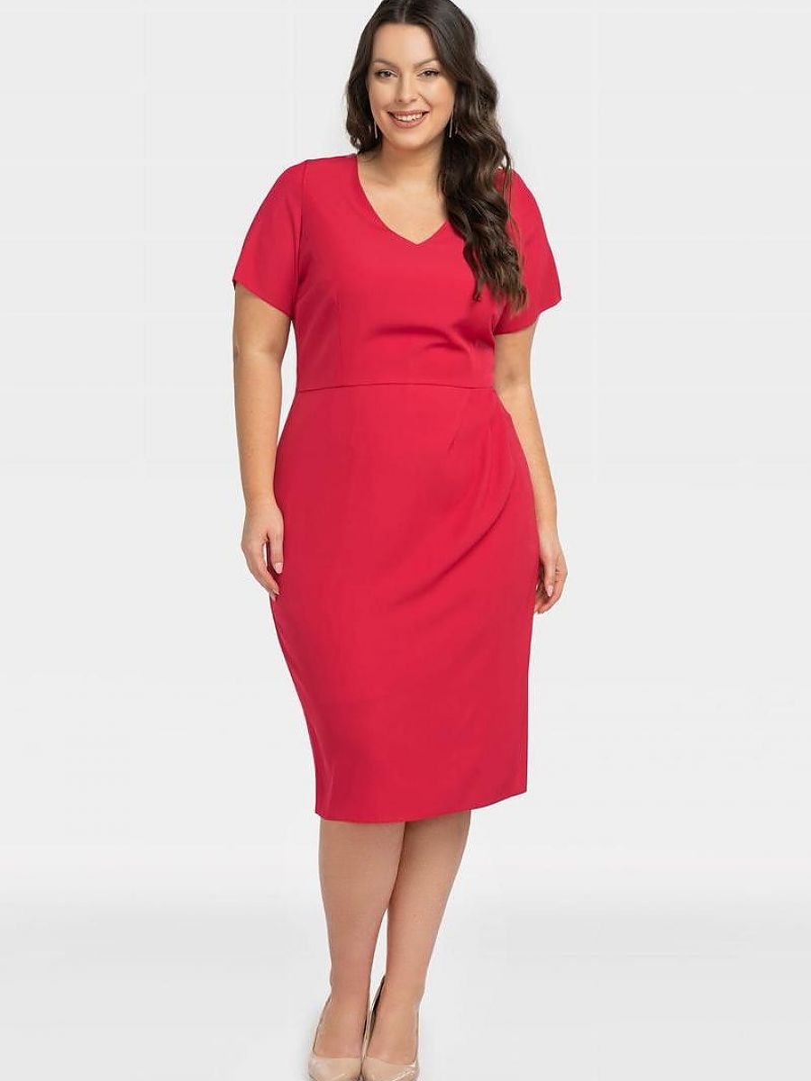 Plus size dress model 196866 Karko-1