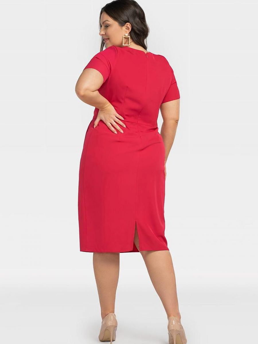 Plus size dress model 196866 Karko-2