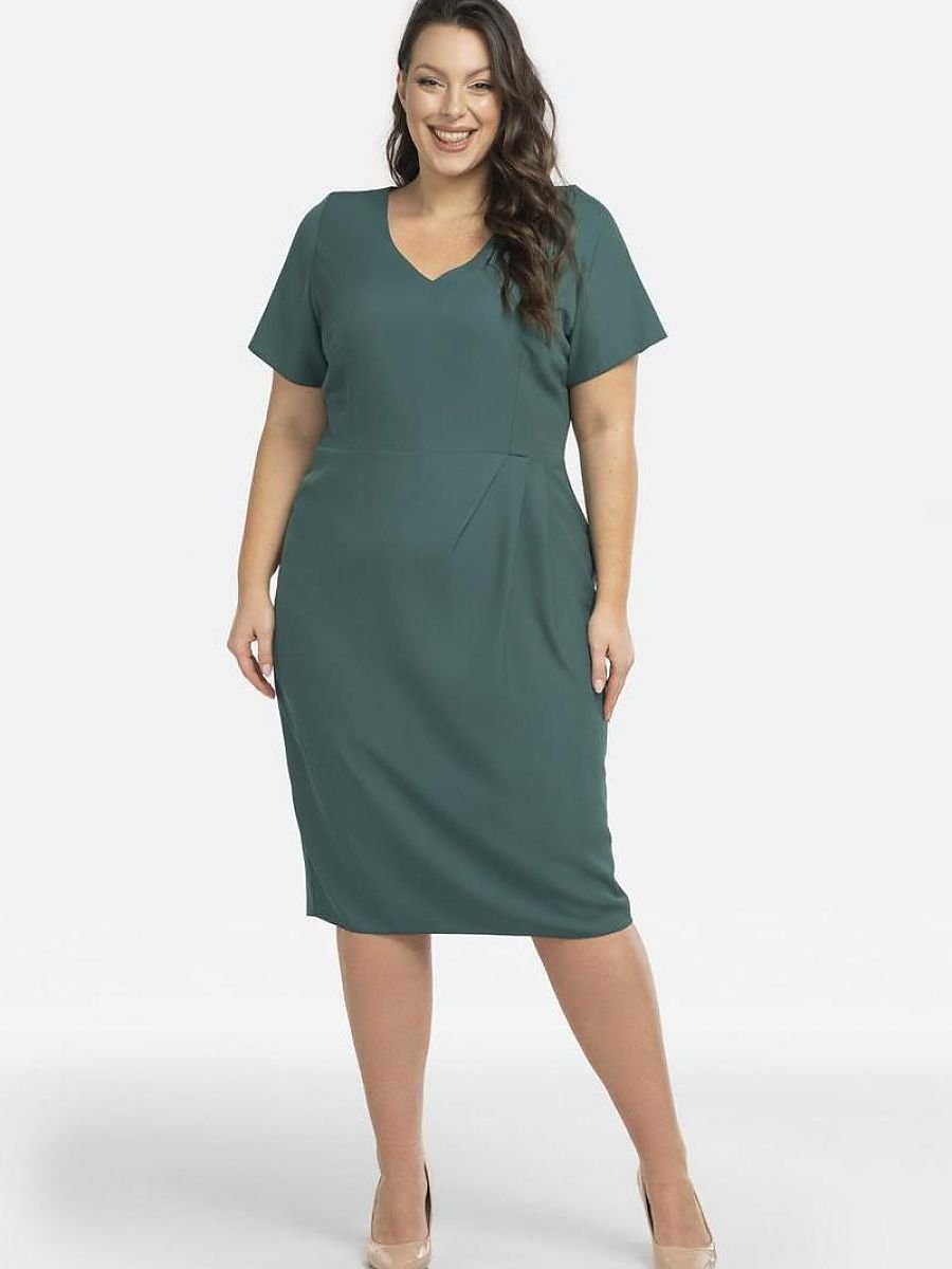 Plus size dress model 196867 Karko-1