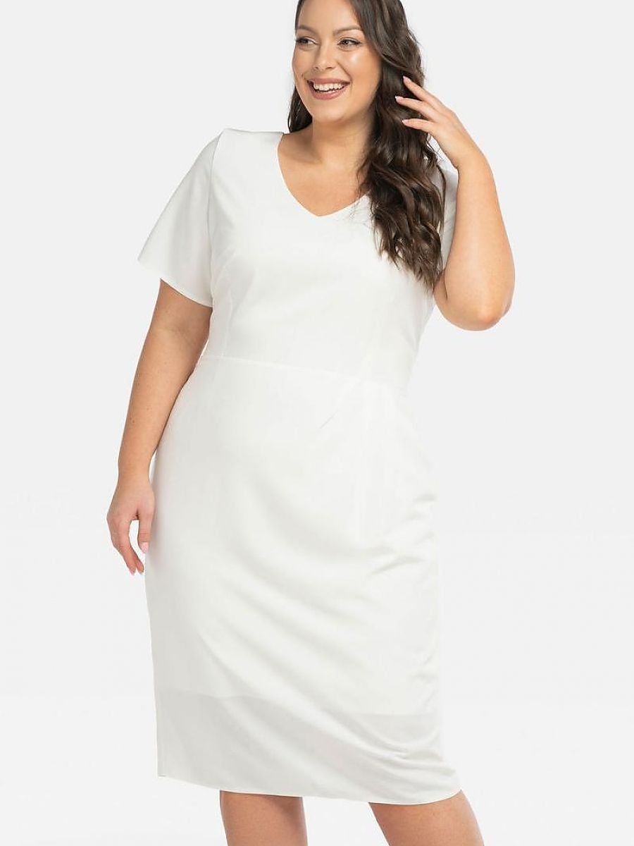 Plus size dress model 196868 Karko-0