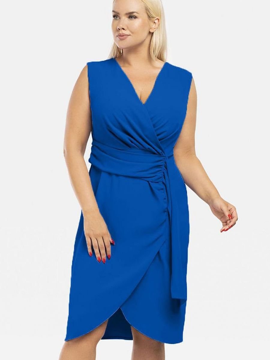 Plus size dress model 196869 Karko-0