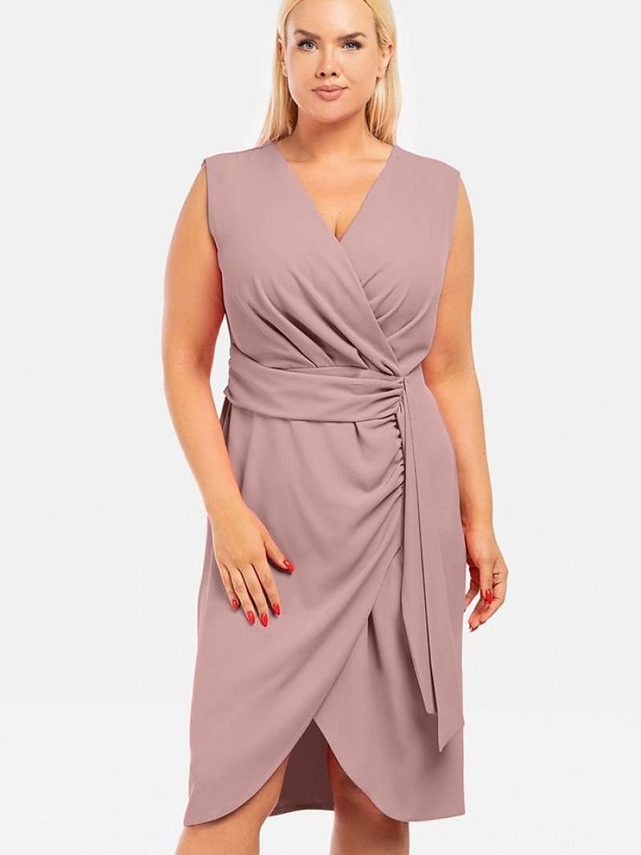 Plus size dress model 196872 Karko-0