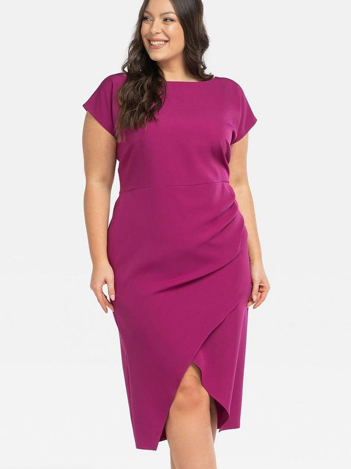 Plus size dress model 196874 Karko-0