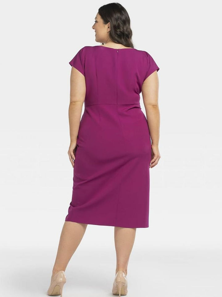 Plus size dress model 196874 Karko-2