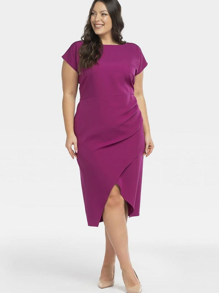 Plus size dress model 196874 Karko-3