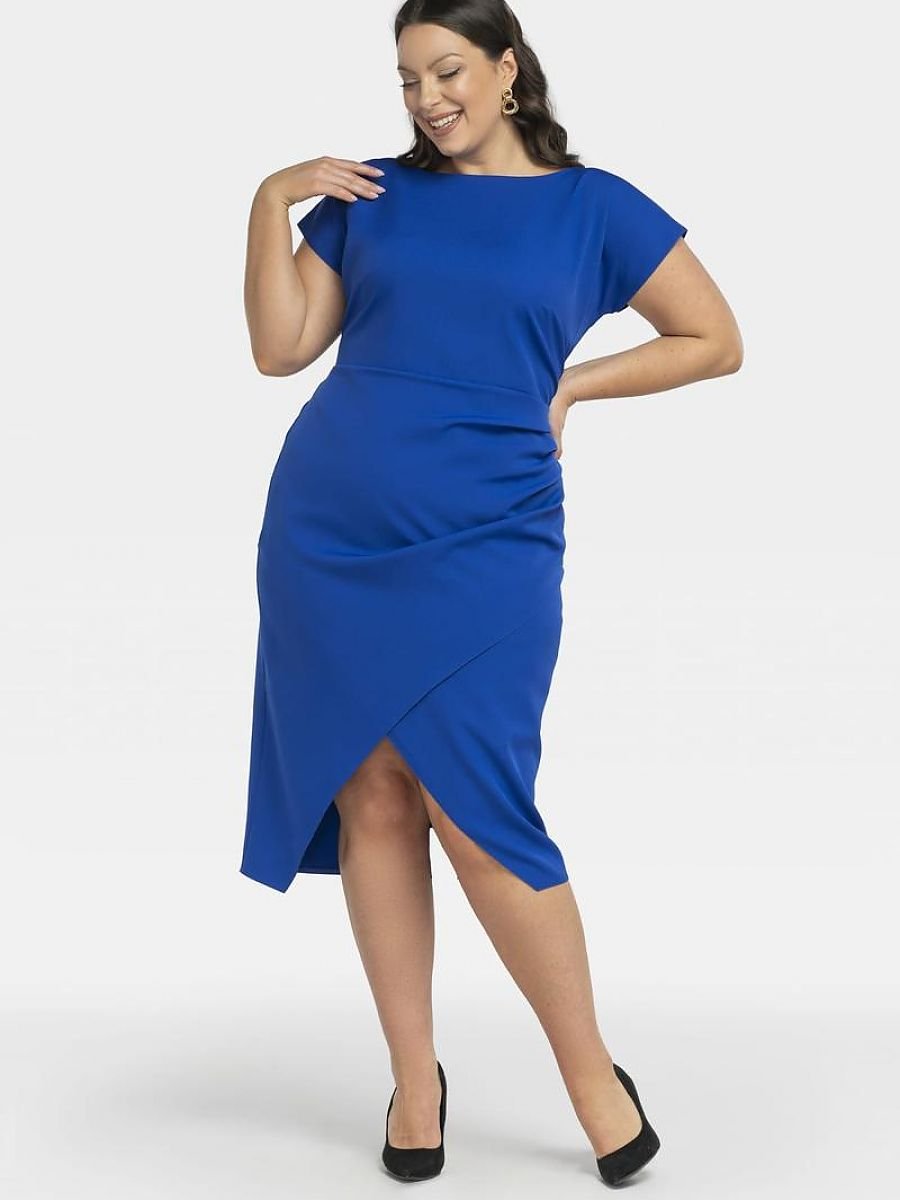 Plus size dress model 196875 Karko-1