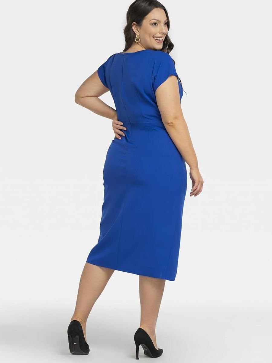 Plus size dress model 196875 Karko-2