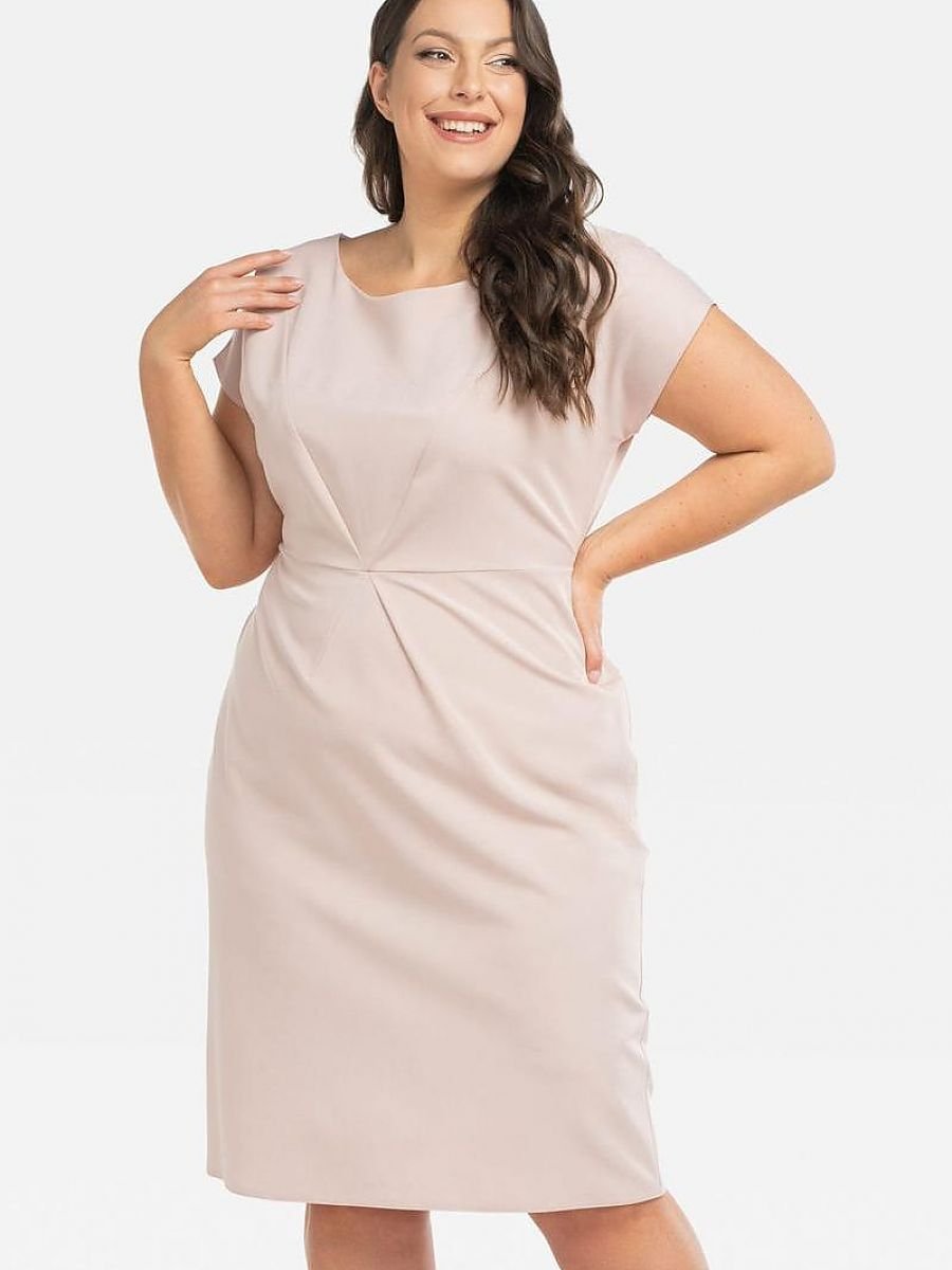 Plus size dress model 196876 Karko-0