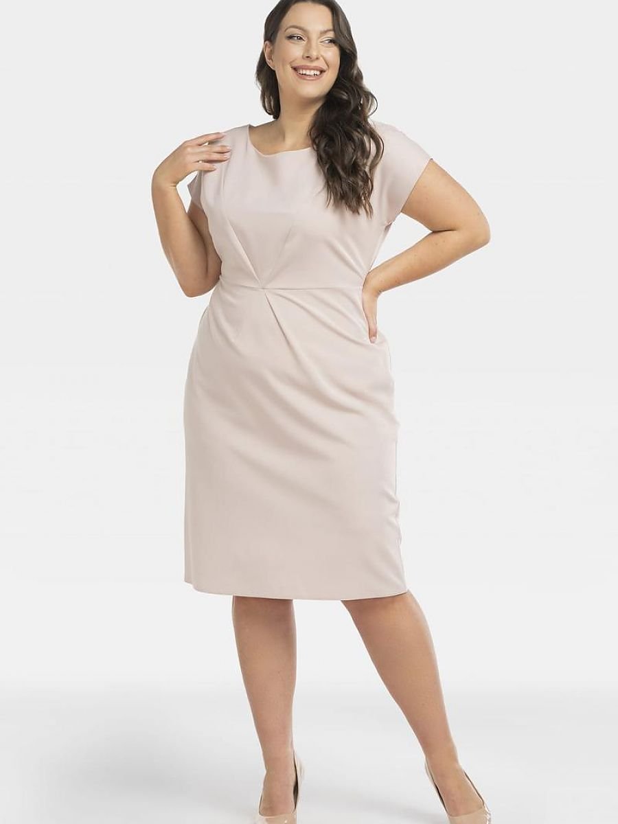 Plus size dress model 196876 Karko-1