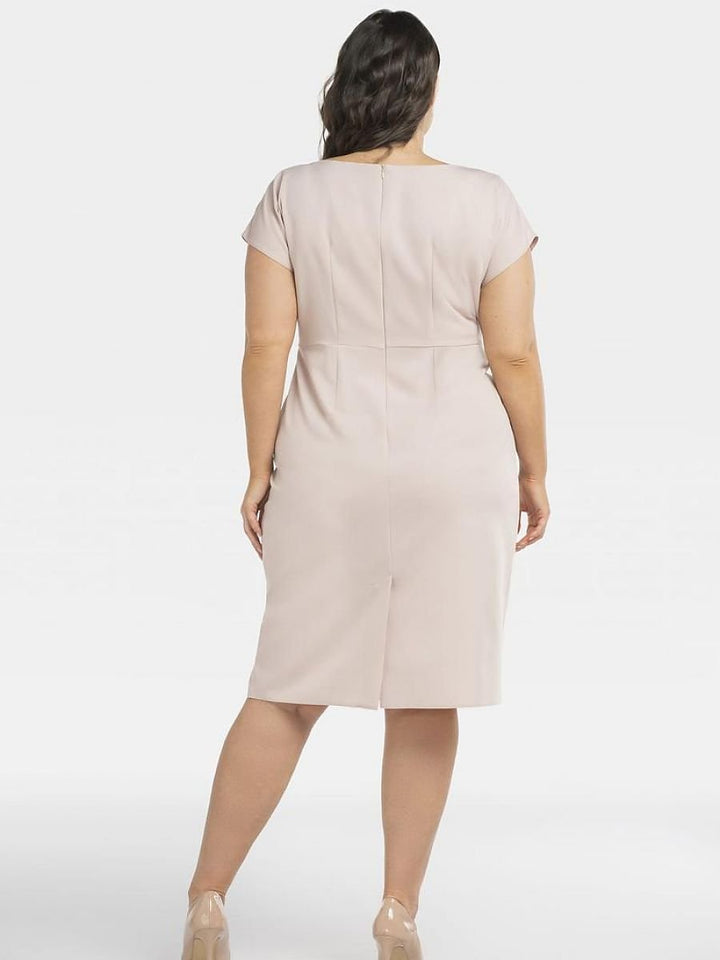 Plus size dress model 196876 Karko-2