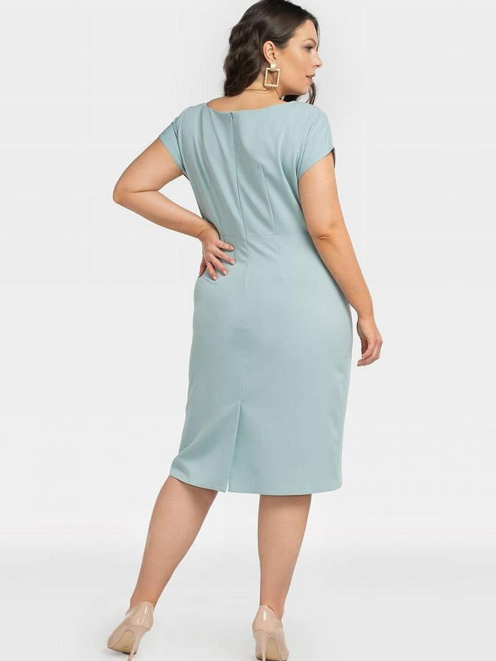 Plus size dress model 196877 Karko-2