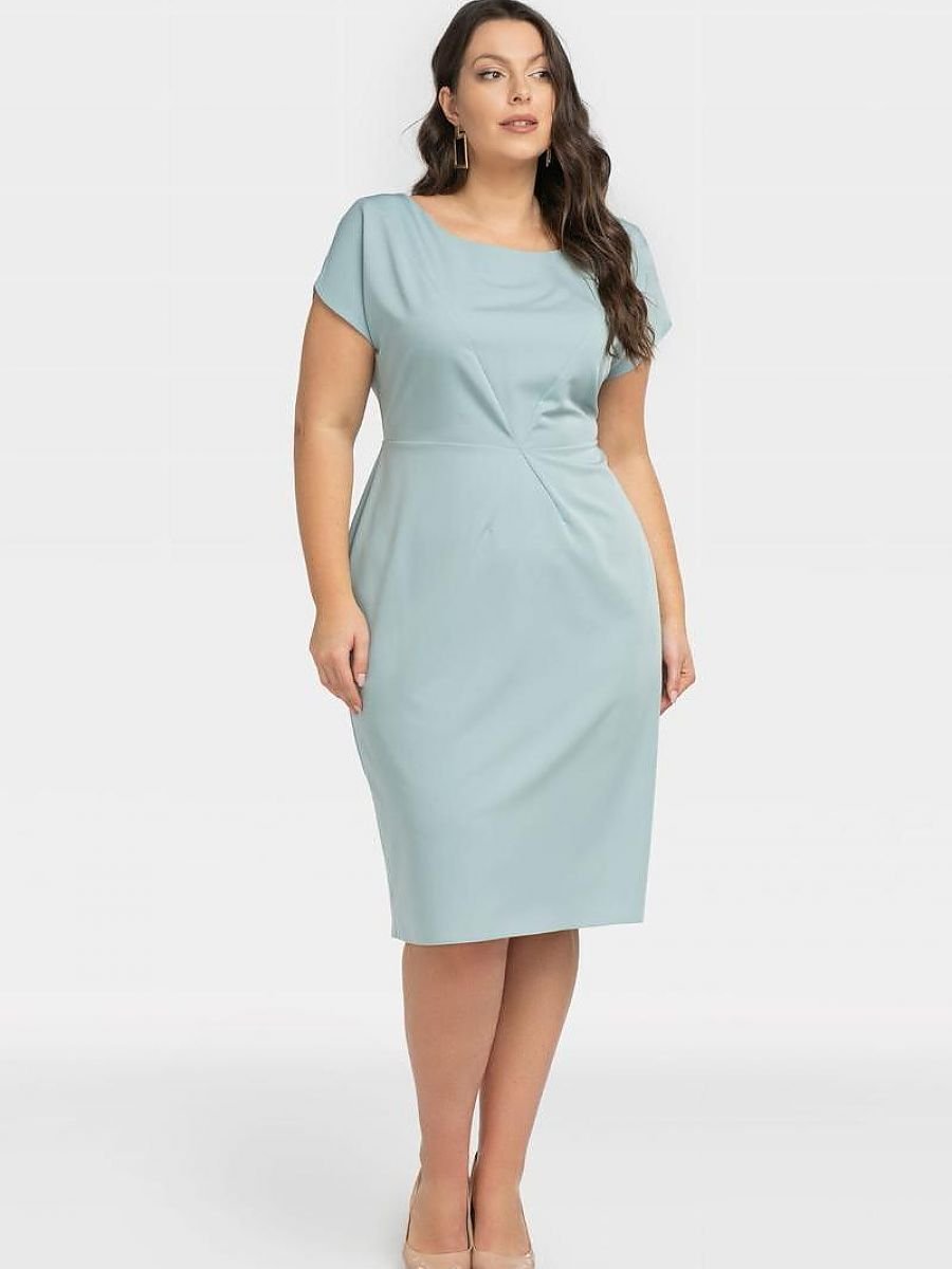 Plus size dress model 196877 Karko-3