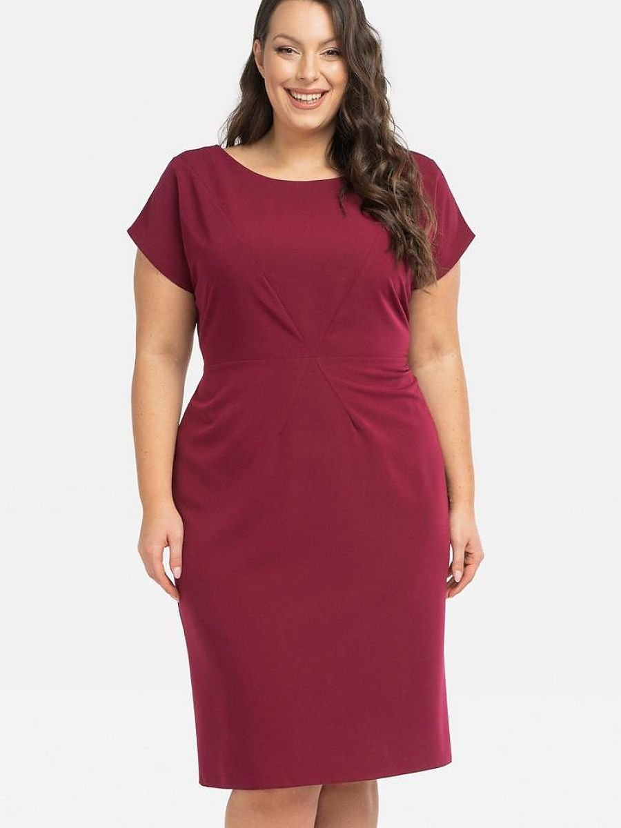 Plus size dress model 196878 Karko-0