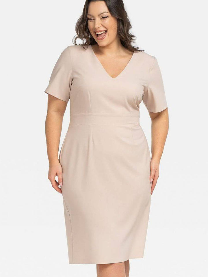 Plus size dress model 196879 Karko