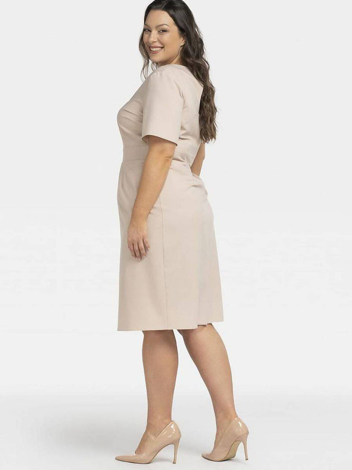 Plus size dress model 196879 Karko