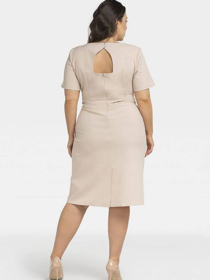 Plus size dress model 196879 Karko