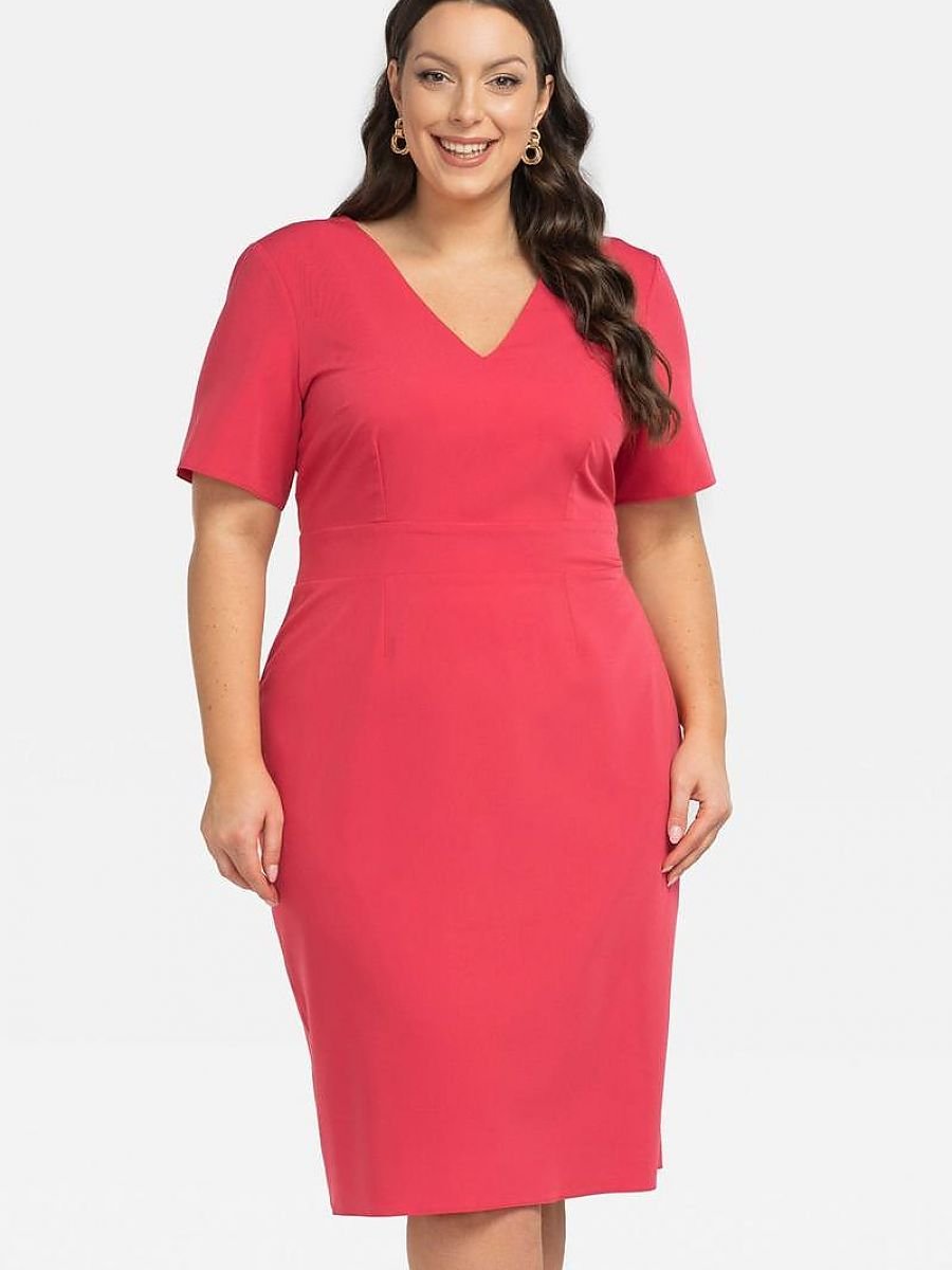 Plus size dress model 196880 Karko-0