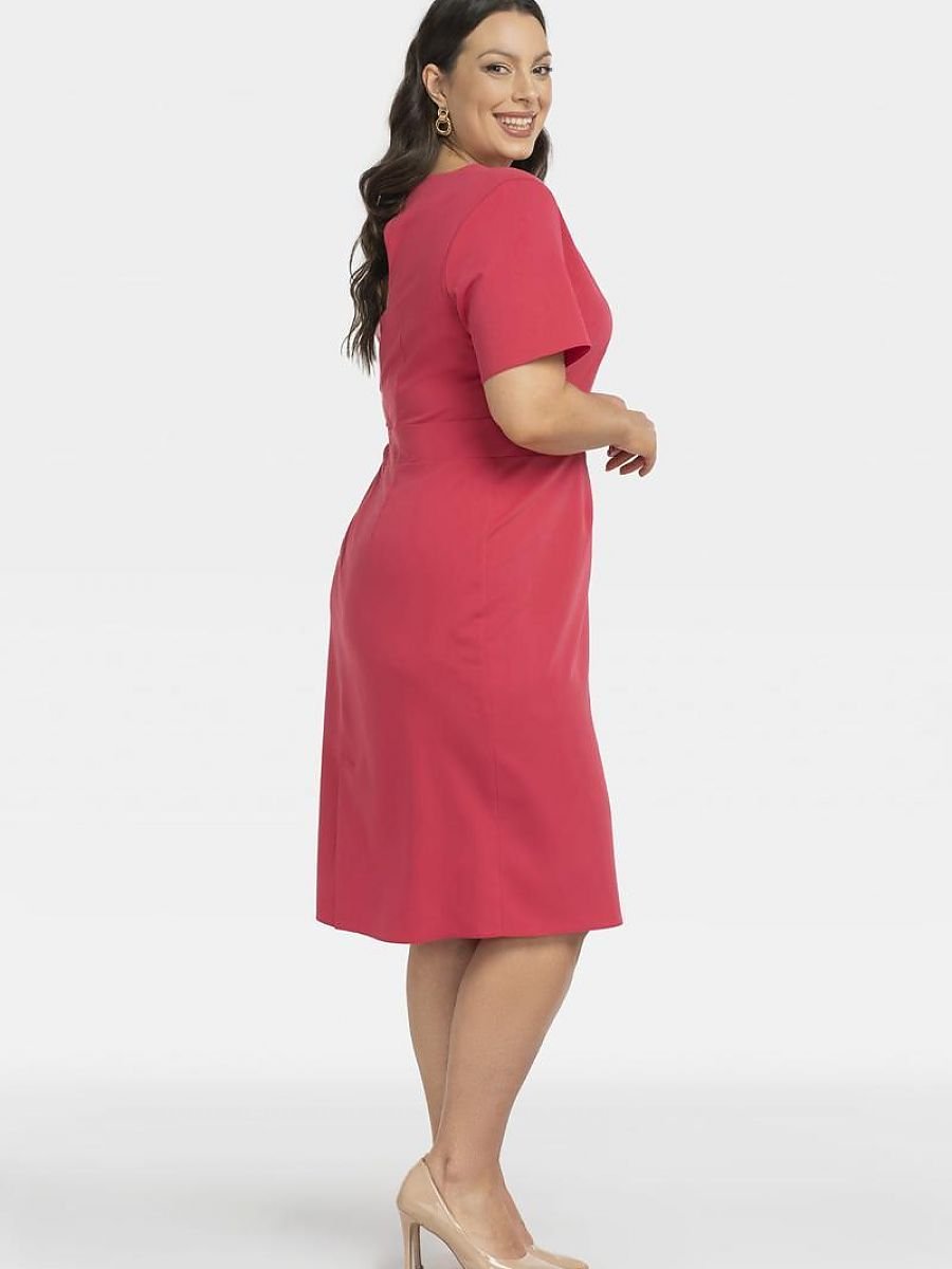 Plus size dress model 196880 Karko-1