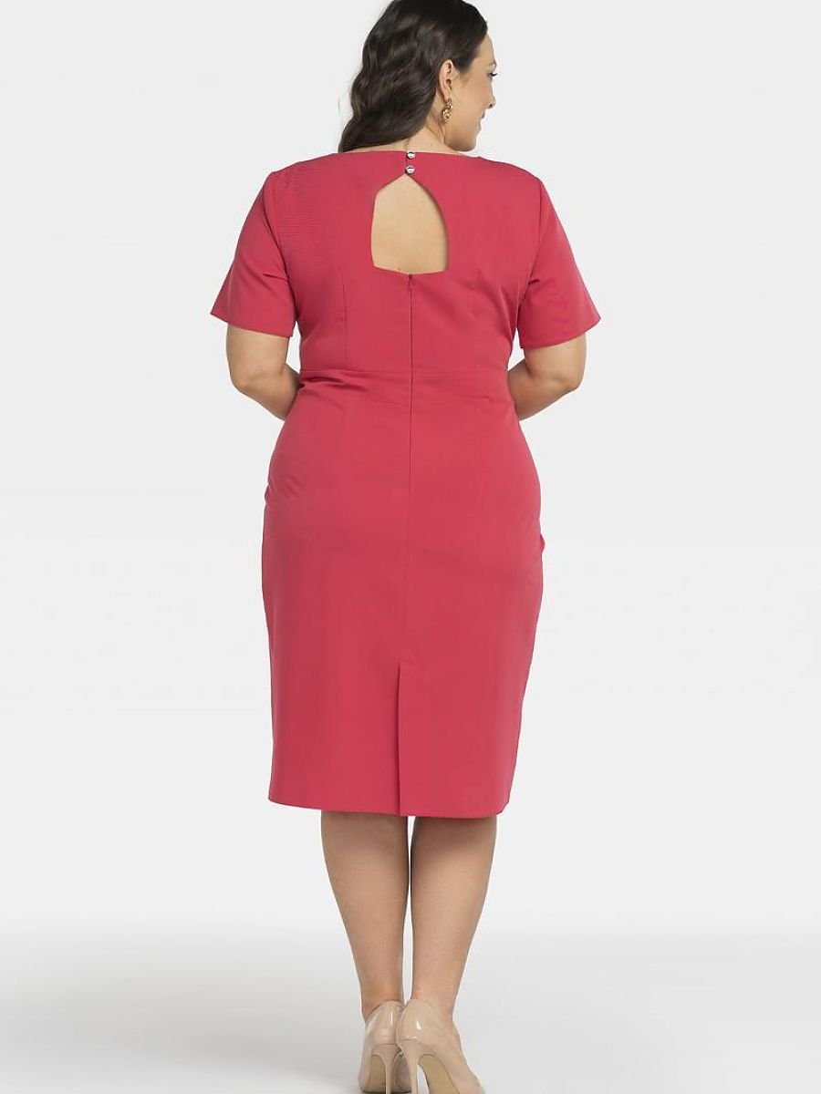 Plus size dress model 196880 Karko-2