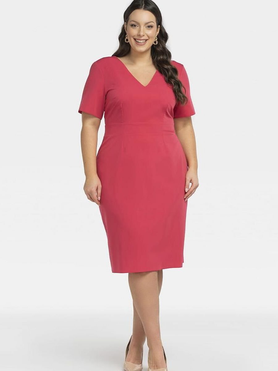 Plus size dress model 196880 Karko-3