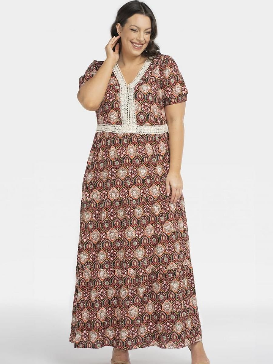 Plus size dress model 196882 Karko-0