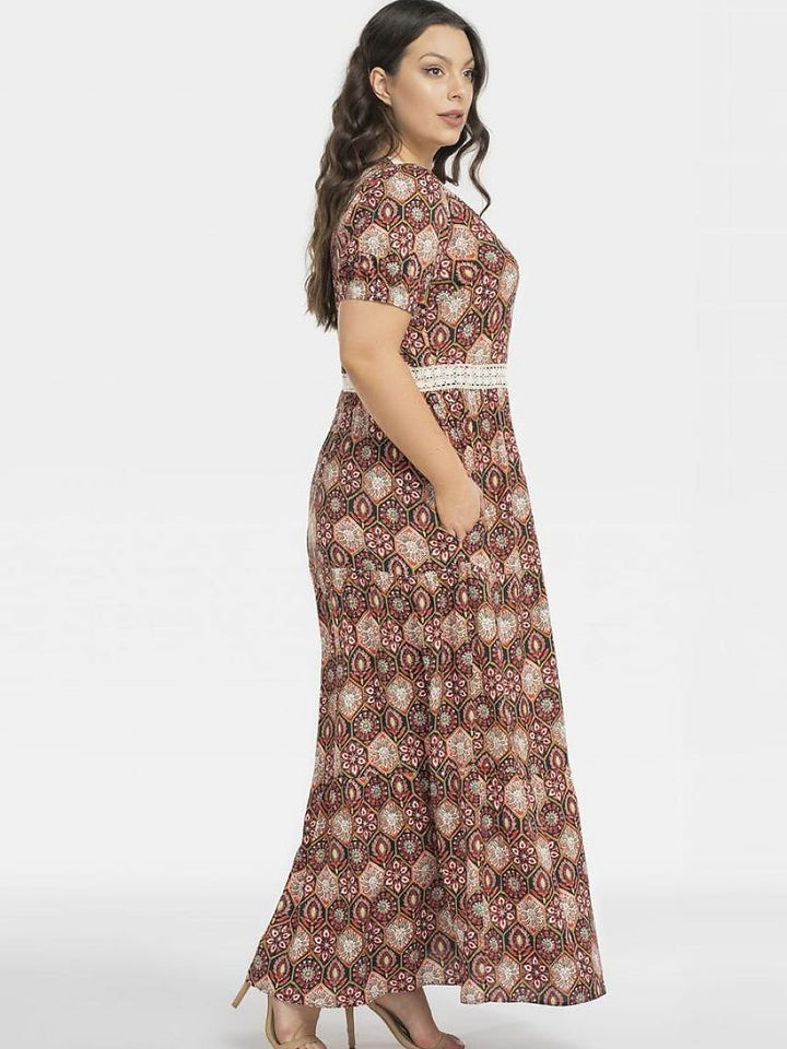 Plus size dress model 196882 Karko-1